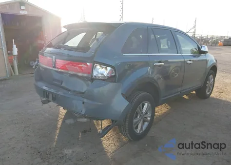 2010 Lincoln Mkx z USA, uszkodzony, nr VIN 2LMDJ6JC9ABJ16730